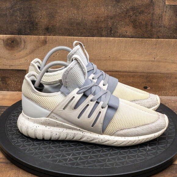 ADIDAS ORIGINALS TUBULAR RADIAL WOMENS ATHLETIC SHOES RUNNING WALK GRAY SZ 10.5 - Picture 9 of 9